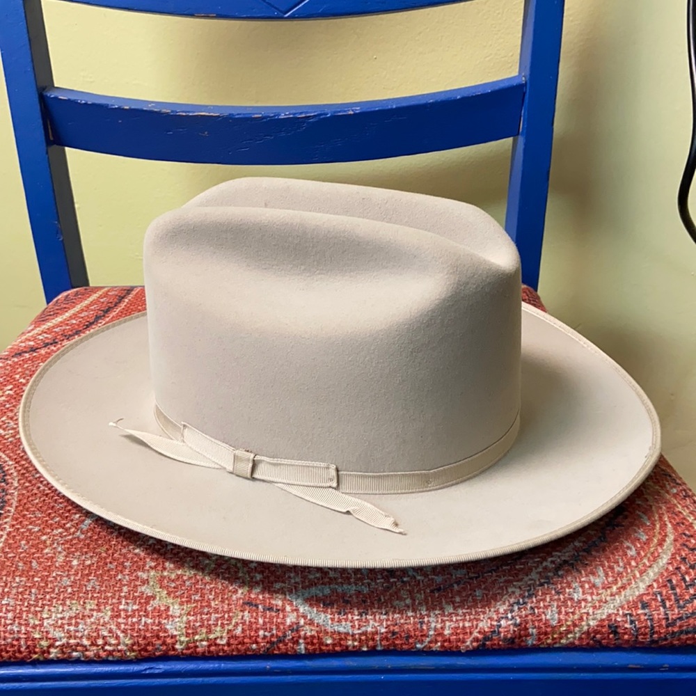 NWT Stetson Silverbelly open road cowboy hat